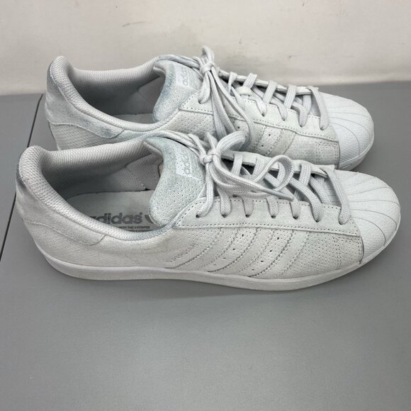 Adidas Superstar RT Sneakers Shoes Athletic Casual Halo Blue Suede Mens 10 - Picture 3 of 14
